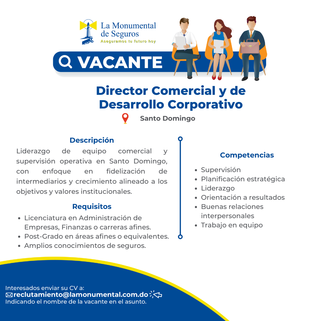 Director Comercial y de Desarrollo Corporativo