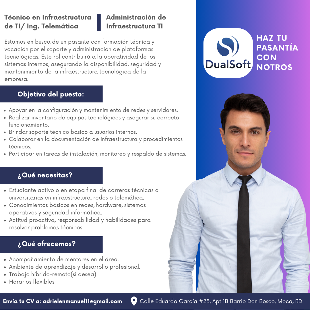 Administrador de Infraestructura