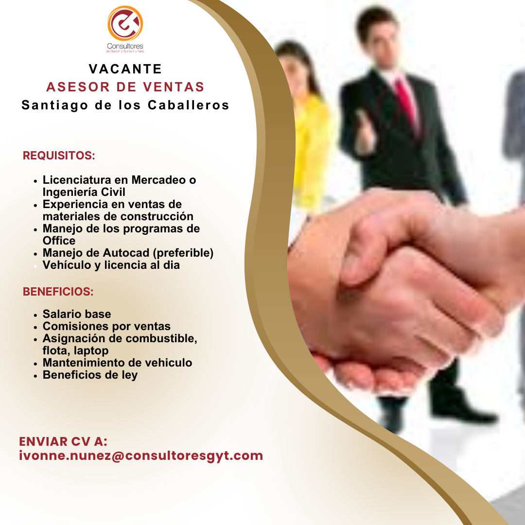 Asesor de Ventas