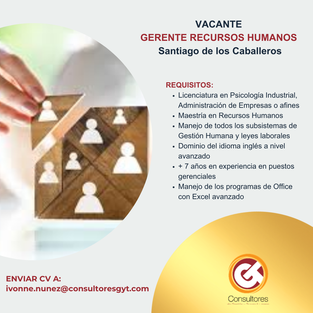 Gerente de Recursos Humanos
