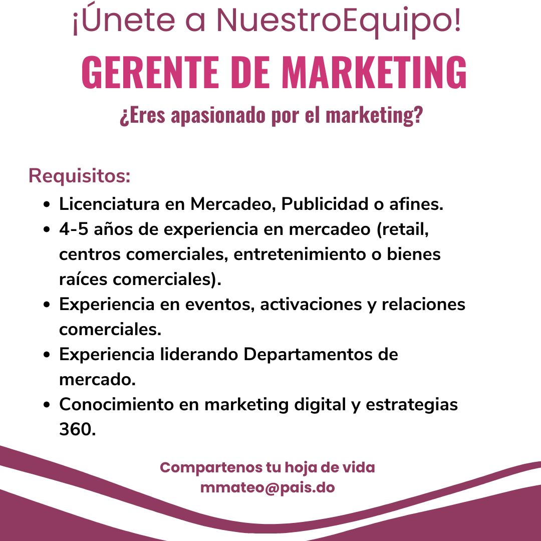 Gerente de Marketing