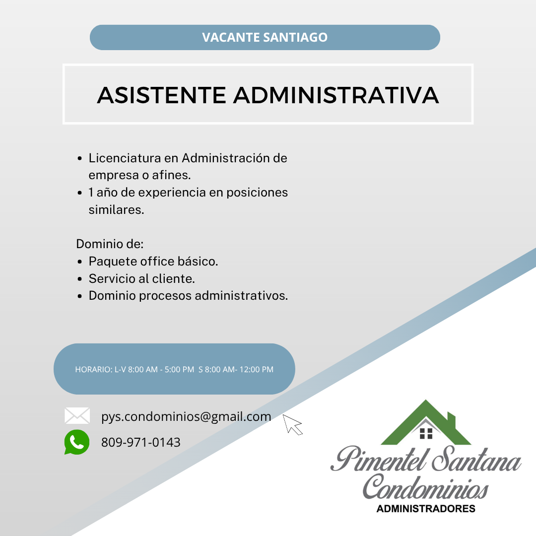 Asistente Administrativa