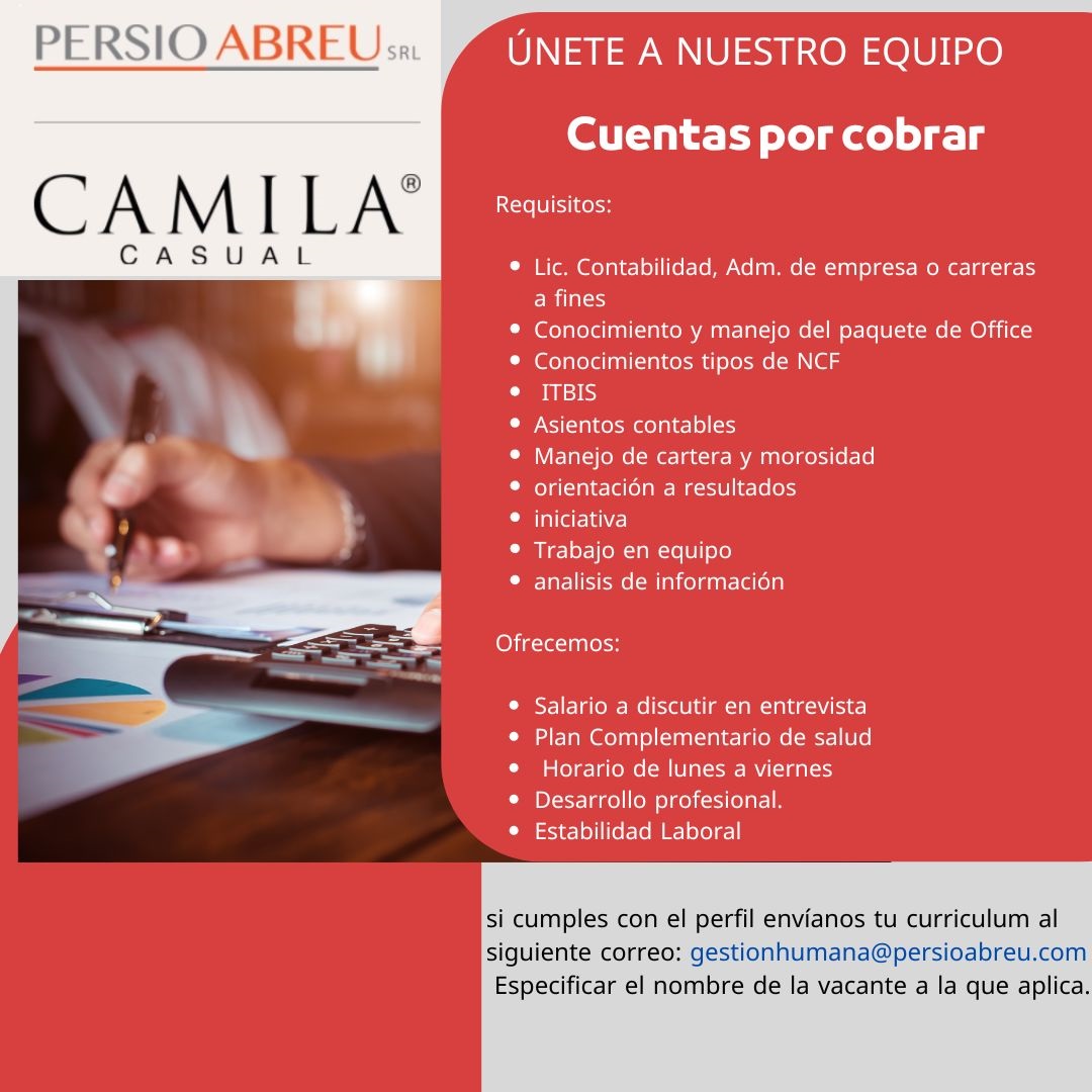Cuentas por Cobrar