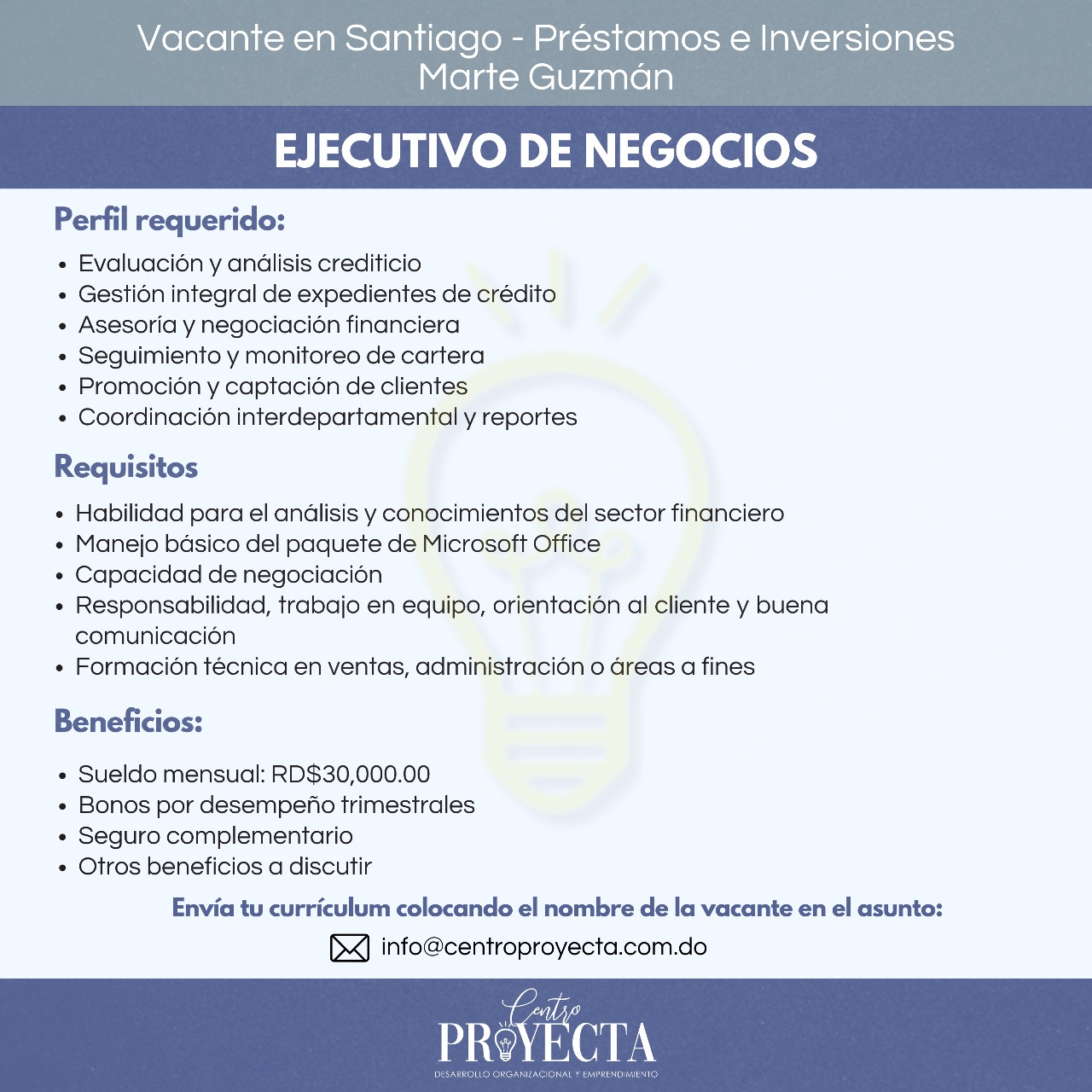 Ejecutivo de Negocios