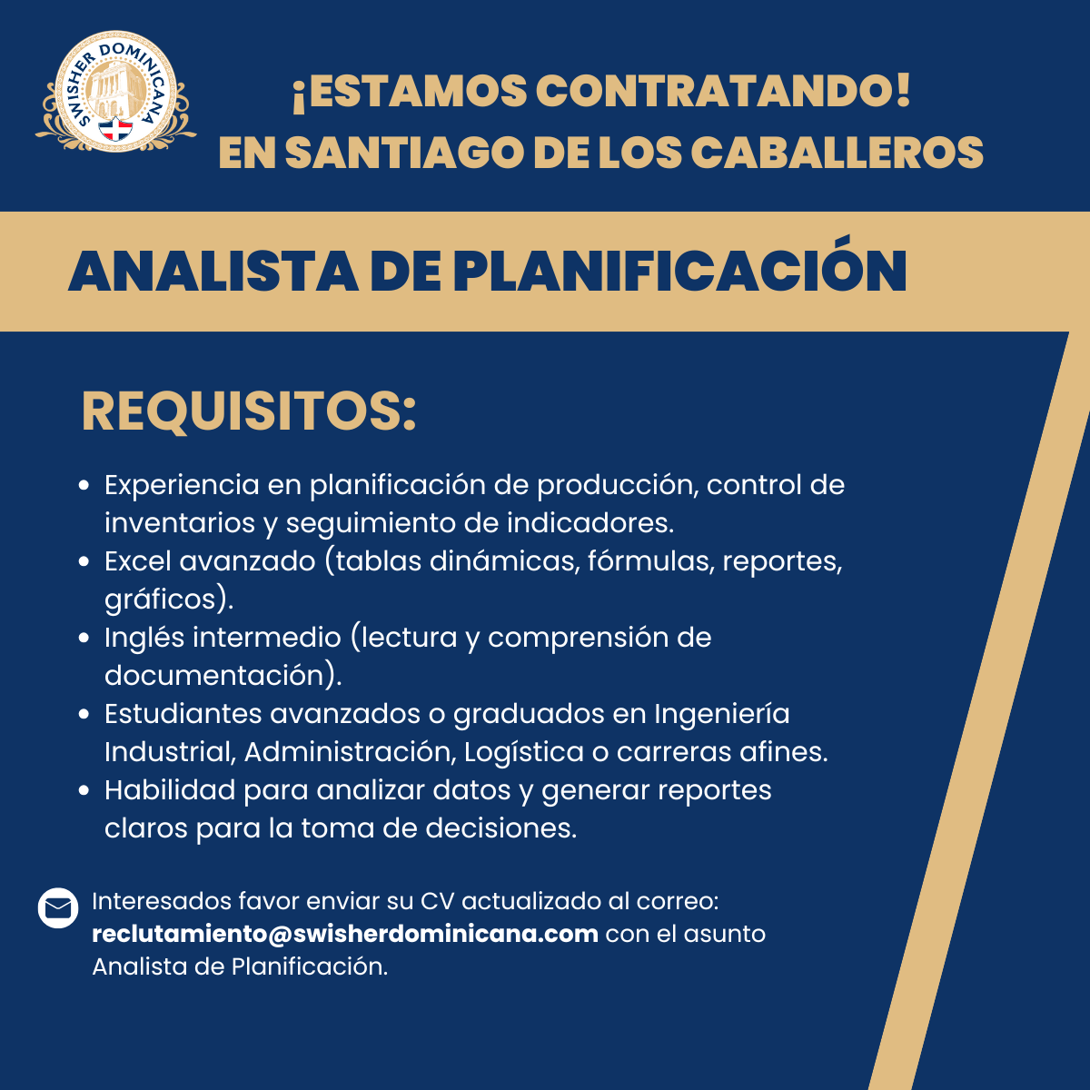 Analista de Planificación